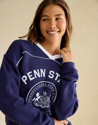 AE Penn State V-Neck Graphic Sweatshirt