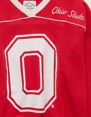 AE Ohio State Buckeyes V-Neck Graphic Sweatshirt