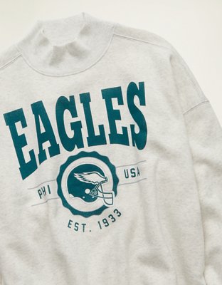 NFL Philadelphia Eagles Everyday Luxe Mock Neck Sweatshirt