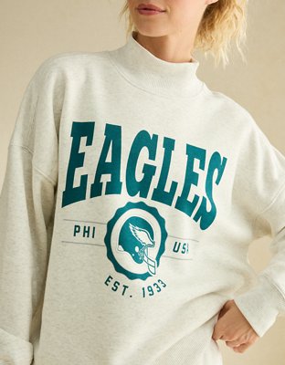 NFL Philadelphia Eagles Everyday Luxe Mock Neck Sweatshirt