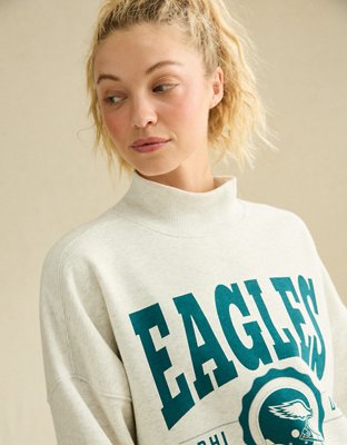 NFL Philadelphia Eagles Everyday Luxe Mock Neck Sweatshirt