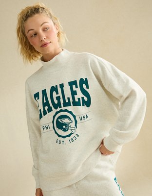 NFL Philadelphia Eagles Everyday Luxe Mock Neck Sweatshirt