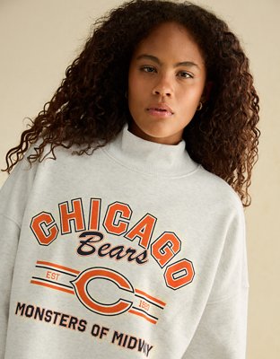 NFL Chicago Bears Everyday Luxe Mock Neck Sweatshirt