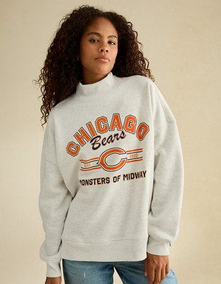 NFL Chicago Bears Everyday Luxe Mock Neck Sweatshirt