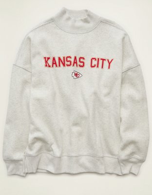 NFL Kansas City Chiefs Everyday Luxe Mock Neck Sweatshirt