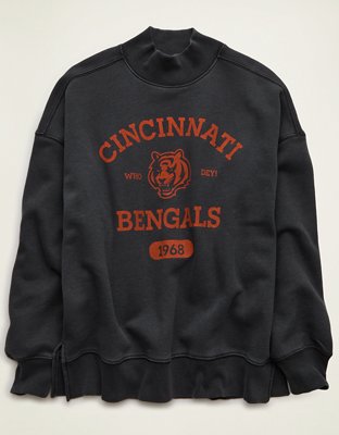 NFL Cincinnati Bengals Everyday Luxe Mock Neck Sweatshirt
