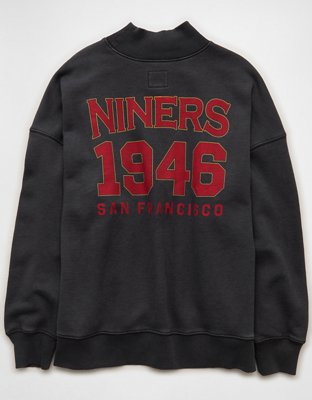 NFL SF49ERS 刺繍ロゴ　スウェット NFL San Francisco 49ers Everyday Luxe Mock Neck Sweatshirt