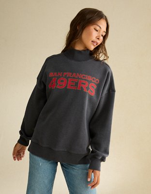 NFL San Francisco 49ers Everyday Luxe Mock Neck Sweatshirt