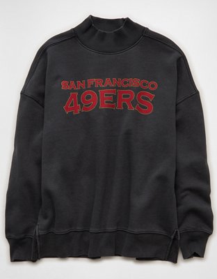 NFL San Francisco 49ers Everyday Luxe Mock Neck Sweatshirt