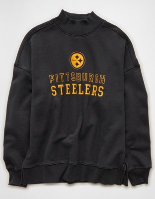 NFL Pittsburgh Steelers Everyday Luxe Mock Neck Sweatshirt