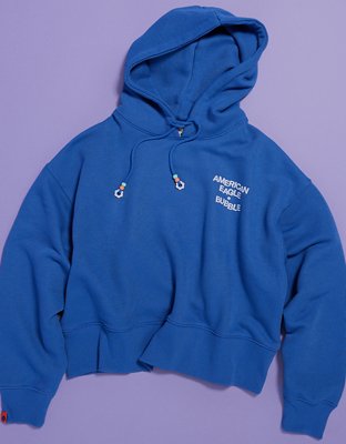 AE x Bubble Fleece Hoodie | American Eagle
