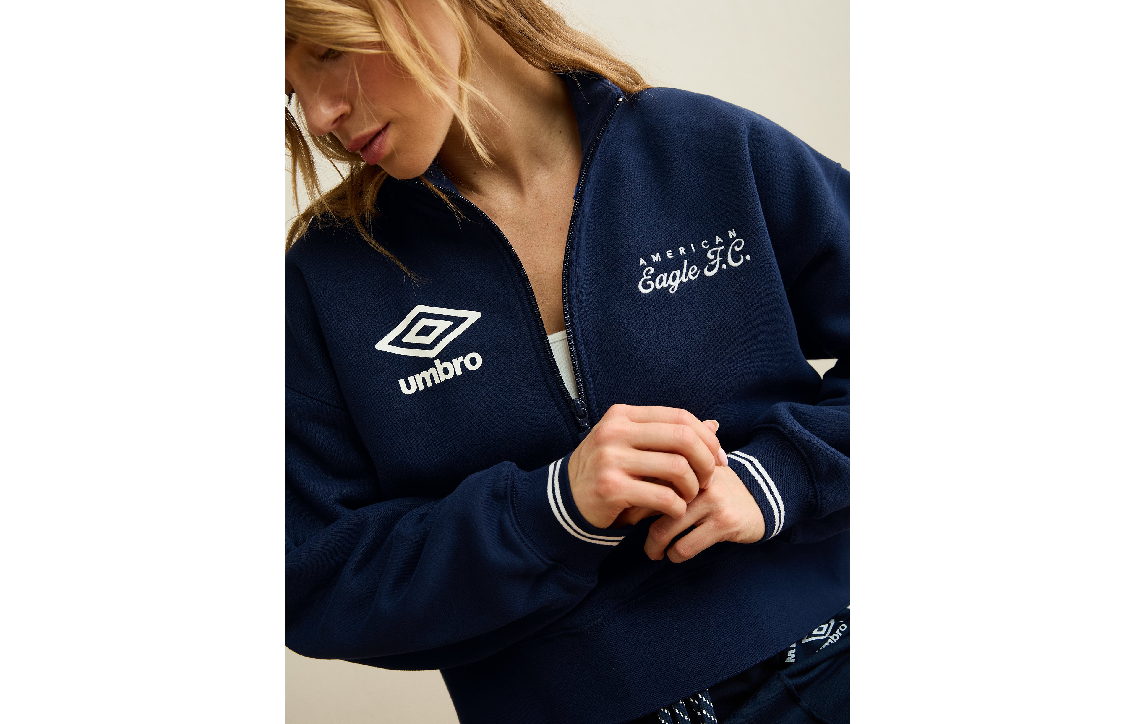 AE x Umbro Quarter Zip Sweatshirt