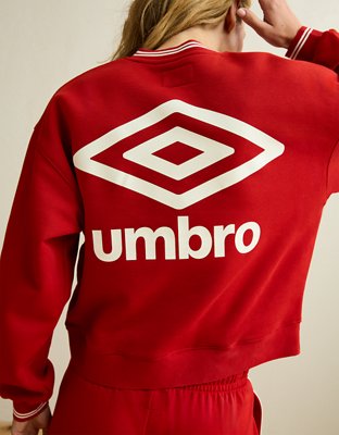 AE x Umbro V-Neck Sweatshirt | American Eagle