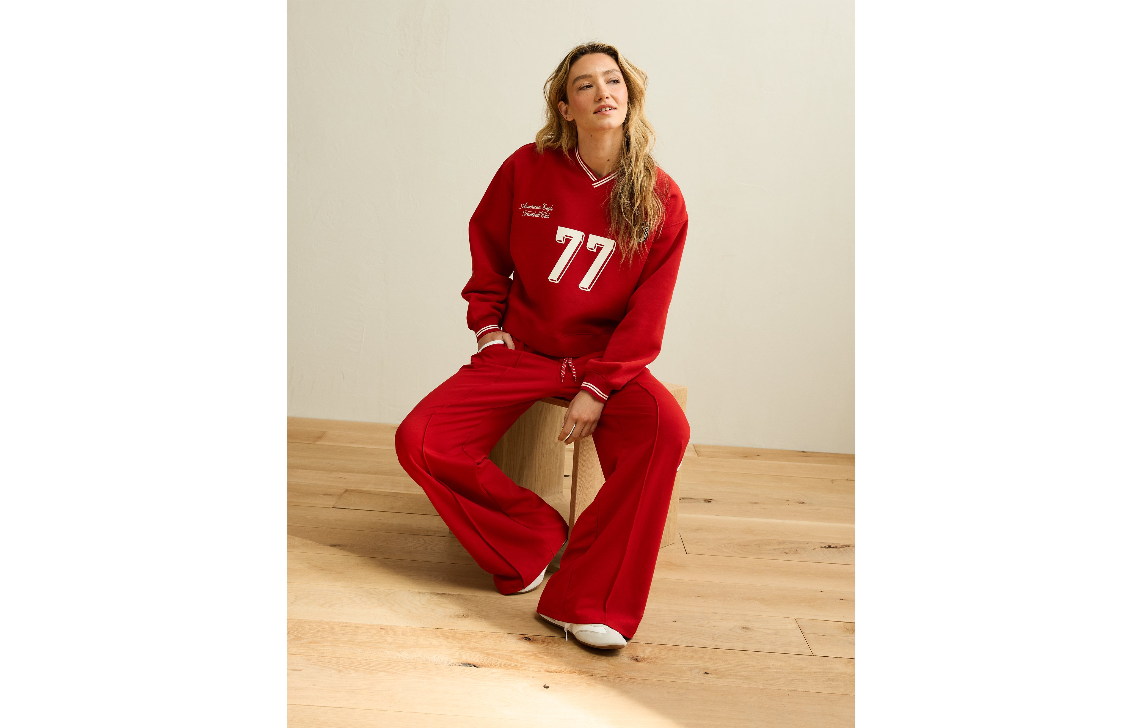 AE x Umbro V-Neck Sweatshirt