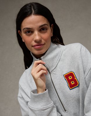 AE x Off-Campus Quarter Zip Sweatshirt