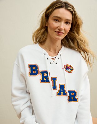 AE | Off Campus Lace-Up Sweatshirt
