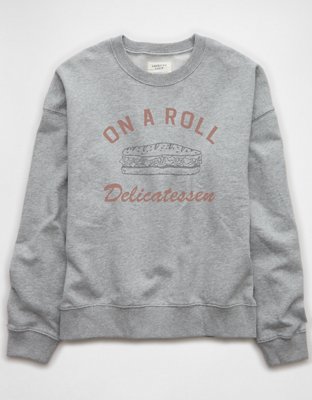 AE Relaxed Fit Food Graphic Sweatshirt