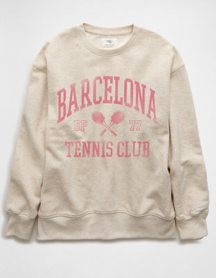 AE Everyday Luxe Sporty Graphic Crew Neck Sweatshirt