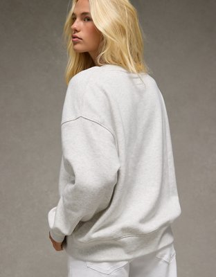 AE Everyday Luxe Destination Graphic Crew Neck Sweatshirt