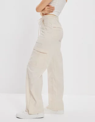 AE Dreamy Drape Stretch Super High-Waisted Baggy Wide-Leg Pant