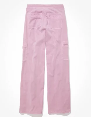 AE Dreamy Drape Stretch Super High-Waisted Baggy Wide-Leg Pant