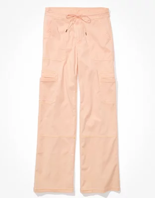 AE Dreamy Drape Stretch Super High-Waisted Baggy Wide-Leg Pant