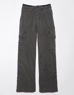 AE Snappy Stretch Low-Rise Baggy Flare Cargo Pant