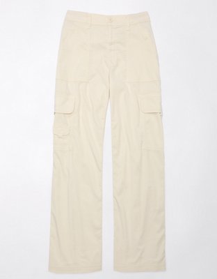 AE Snappy Stretch Low-Rise Baggy Flare Cargo Pant