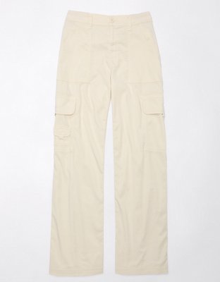 High Waisted Bow Tie Waist Cargo Pants Baggy Trousers – SOUISEE