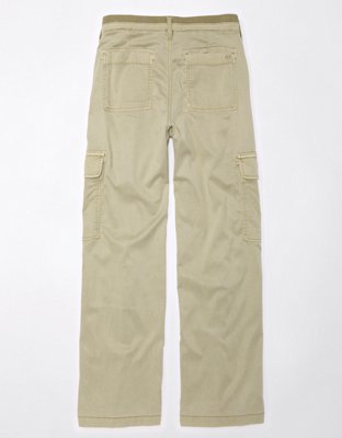 AE Dreamy Drape Stretch Cargo Super High-Waisted Baggy Wide-Leg Pant