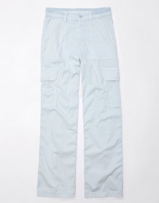 AE Dreamy Drape Stretch Cargo Super High-Waisted Baggy Wide-Leg Pant