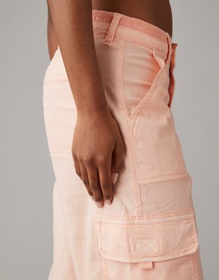 AE Dreamy Drape Stretch Cargo Super High-Waisted Baggy Wide-Leg Pant