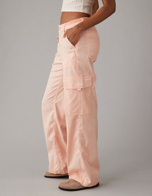 AE Dreamy Drape Stretch Cargo Super High-Waisted Baggy Wide-Leg Pant