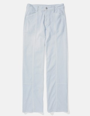AE Pantalones Wide-Leg Holgados Cintura Super Alta
