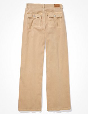 AE Stretch Super High-Waisted Baggy Wide-Leg Pant