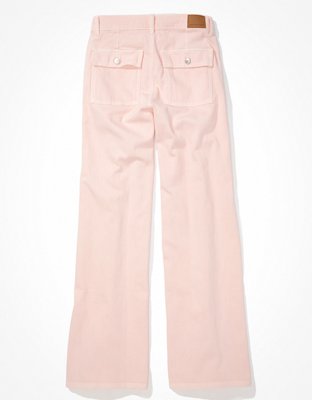 AE Stretch Super High-Waisted Baggy Wide-Leg Pant