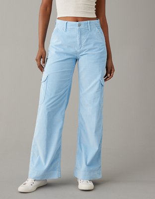 Pantalon ample à jambe large à taille très haute extensible Dreamy Drape AE