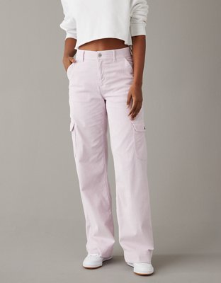 AE Dreamy Drape Stretch Cargo Super High-Waisted Baggy Wide-Leg Pant