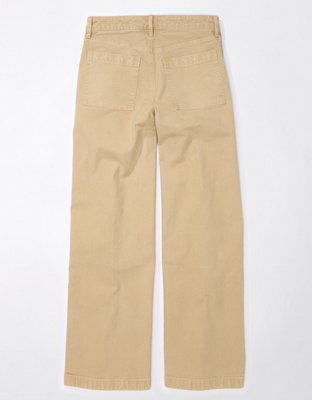 Женские брюки American Eagle AE x The Ziegler Sisters Stretch High-Waisted Baggy Wide-Leg Pant — фото 4