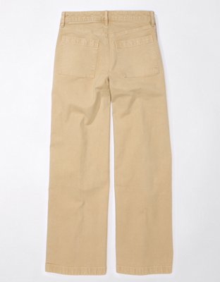 AE x The Ziegler Sisters Stretch High-Waisted Baggy Wide-Leg Pant