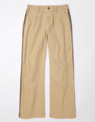 AE x The Ziegler Sisters Stretch High-Waisted Baggy Wide-Leg Pant