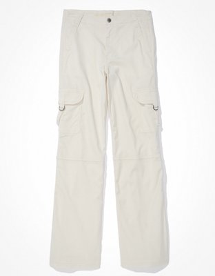 AE Stretch Low-Rise Baggy Wide-Leg Pant | AE