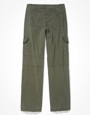 AE Dreamy Drape Stretch Super High-Waisted Cargo Baggy Wide-Leg Pant