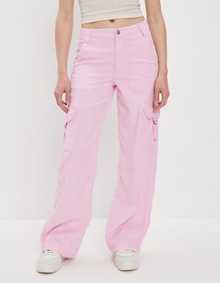 Pink Stretch Convertible Cargo Pants – All Diva Things