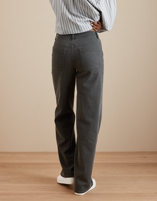 AE Dreamy Drape Stretch Super High-Waisted Baggy Wide-Leg Pant