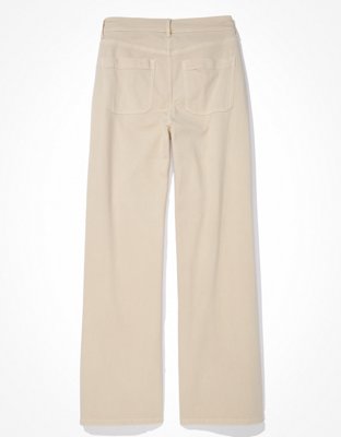 AE Dreamy Drape Stretch Super High-Waisted Baggy Wide-Leg Pant