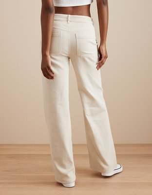 AE Dreamy Drape Stretch Super High-Waisted Baggy Wide-Leg Pant