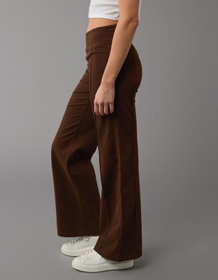 Женские брюки American Eagle AE Pull-On Wide-Leg Pant — фото 4