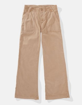 AE Dreamy Drape High-Waisted Baggy Wide-Leg Convertible Pant