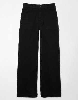 High Waisted Bow Tie Waist Cargo Pants Baggy Trousers – SOUISEE